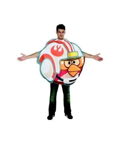 Rubies Star Wars Angry Bird Luke Fighter Pilot 1 Rubies Star Wars Angry Bird Luke Fighter Pilot