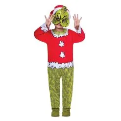 AMSCAN The Grinch Child Fancy Dress Costume
