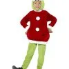 Smiffys The Grinch Christmas Fancy Dress Costume